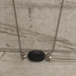 Simone I. Smith Black Crystal Candy Neckace